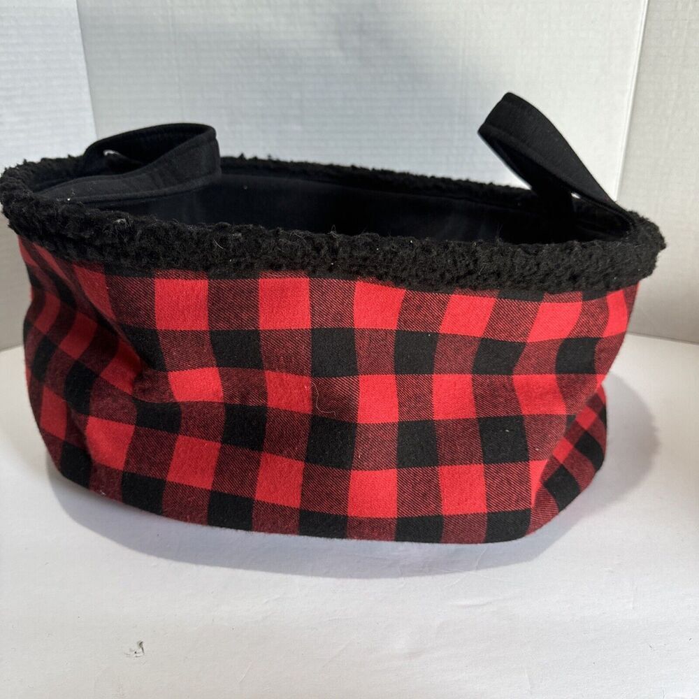 Gramercy Home Buffalo Plaid Clothe Basket Storage‎ Bin